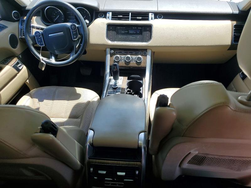 2016 Land rover RANGE ROVER VIN SALWR2PF5GA112585 COPART salvage auction — MECHANICAL, Sc - Certificate Of Title (P), sold $7,000 on 2026-07-29 (photo 8)