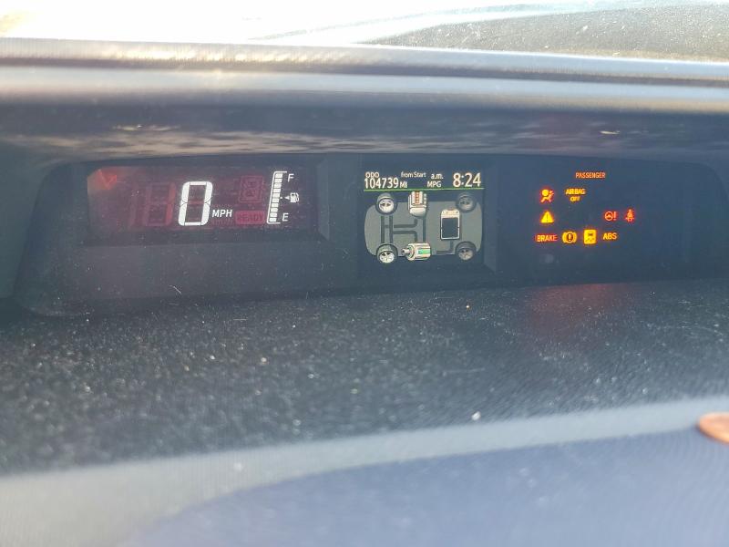 2015 Toyota Prius VIN JTDKDTB34F1114155 COPART salvage auction — FRONT END, ID - SALVAGE CERTIFICATE OF TITLE, sold $425 on 2026-07-27 (photo 9)
