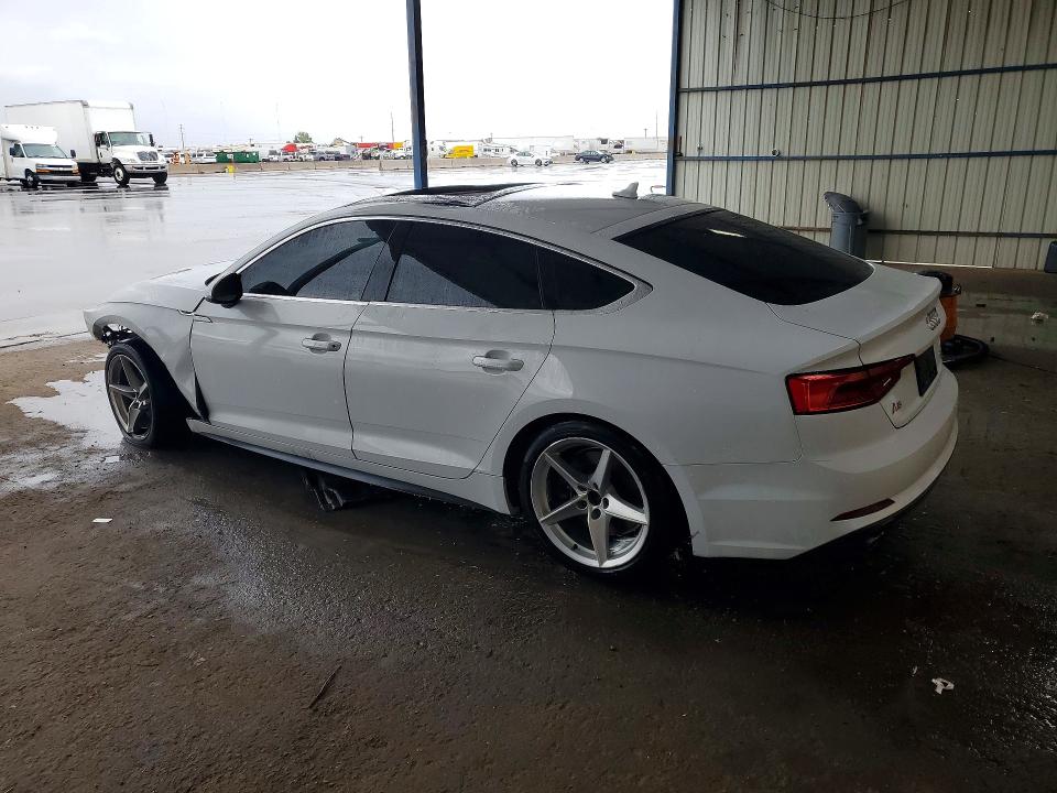 2018 Audi A5 VIN WAUDNCF55JA004142 COPART salvage auction — FRONT END, Ca - Certificate Of Title, sold $475 on 2026-07-07 (photo 2)