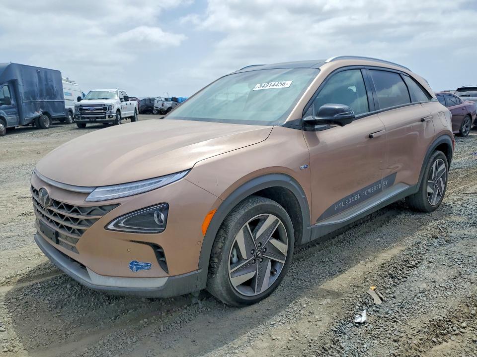 2021 Hyundai Nexo VIN KM8J84A69MU014660 COPART salvage auction — MECHANICAL, CA - DIS/DLR/EXP ONLY CLEAN TITLE, sold $2,600 on 2026-07-24 (photo 1)