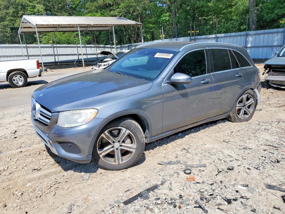 2017 Mercedes-benz Glc VIN WDC0G4JB5HF129356 COPART salvage auction — REAR END, Ga - Cert Of Title-Salvage, sold $3,350 on 2026-07-31 (photo 1)