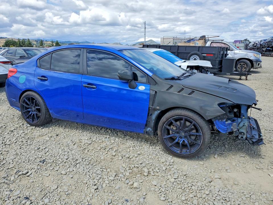 2017 Subaru Wrx VIN JF1VA1N60H8832348 COPART salvage auction — FRONT END, Ca - Salvage Certificate, sold $1,200 on 2026-07-28 (photo 4)