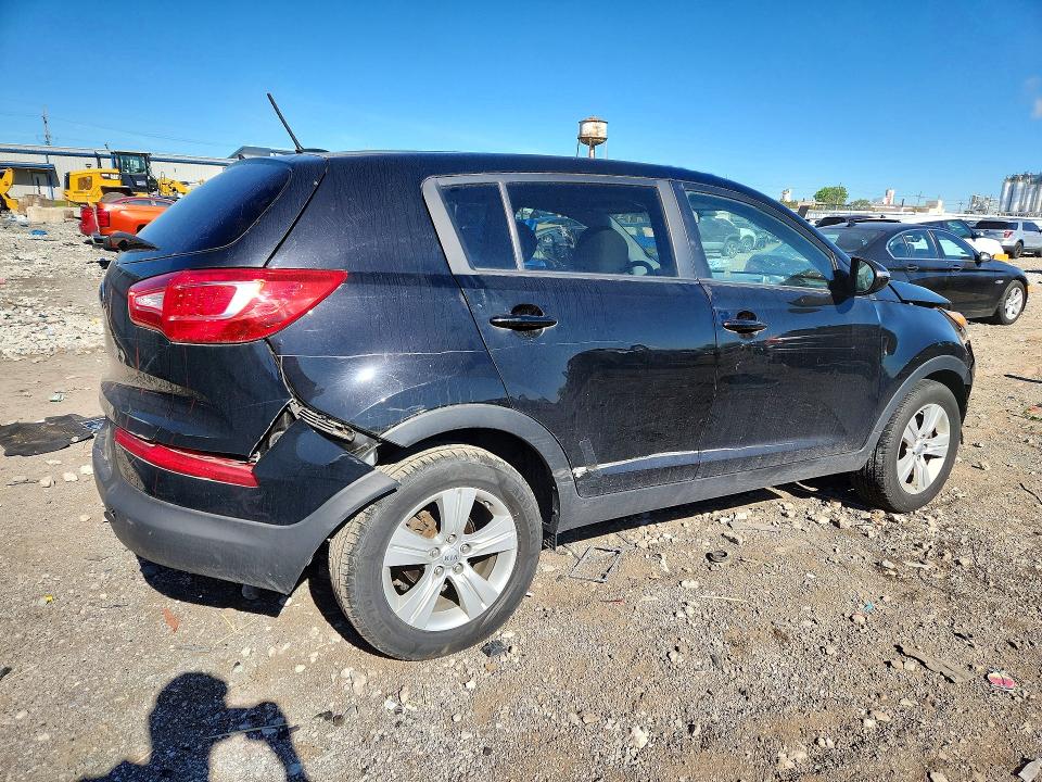 2013 Kia VIN KNDPB3A27D7532935 COPART salvage auction — FRONT END, Il - Salvage Certificate, sold $1,600 on 2026-07-24 (photo 3)