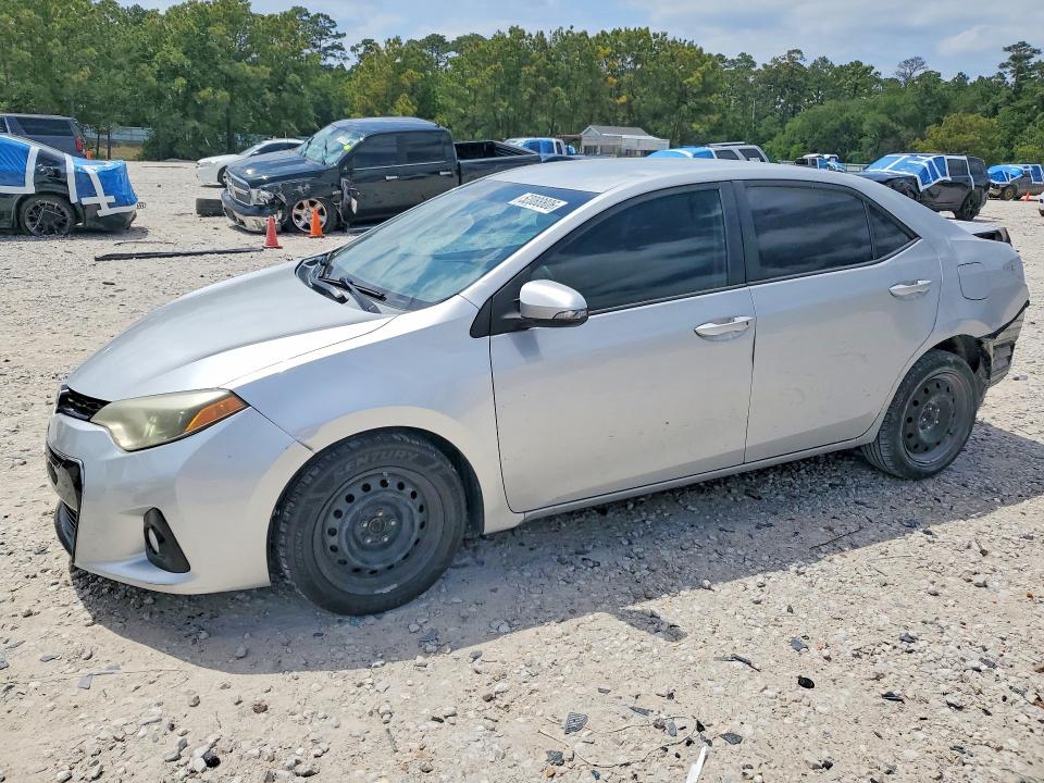 2015 Toyota Corolla VIN 5YFBURHE9FP263233 COPART salvage auction — REAR END, Tx - Certificate Of Title, sold $2,650 on 2026-07-02 (photo 1)