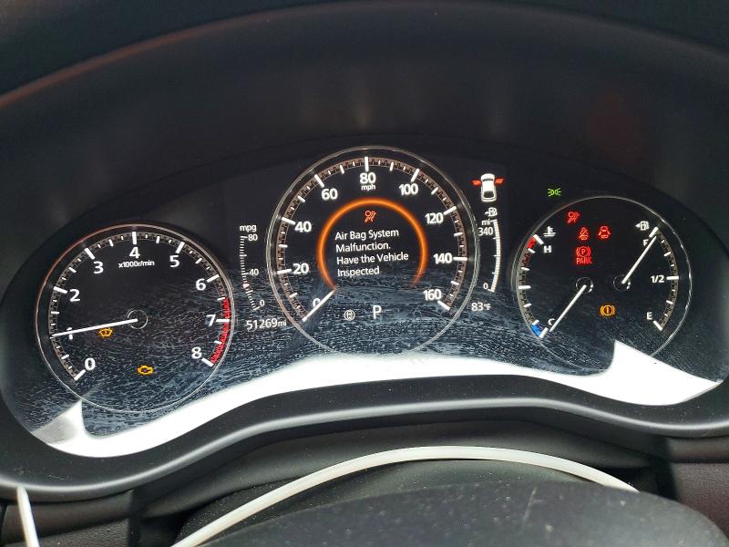 2022 Mazda 3 VIN JM1BPALL1N1513825 COPART salvage auction — SIDE, FL - CERTIFICATE OF DESTRUCTION, sold $2,450 on 2026-07-28 (photo 9)