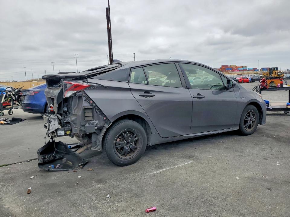 2018 Toyota Prius VIN JTDKARFU5J3065608 COPART salvage auction — REAR END, Ca - Salvage Certificate, sold $2,550 on 2026-07-08 (photo 3)