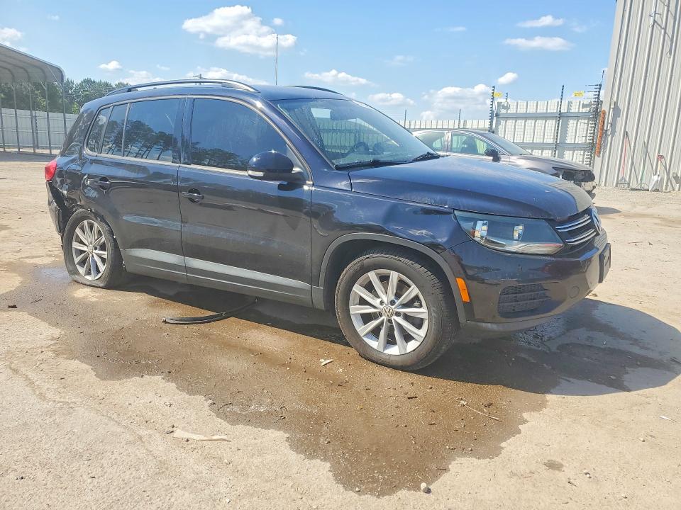 2017 Volkswagen Tiguan VIN WVGBV7AXXHK044307 COPART salvage auction — REAR END, Salvage Title, sold $1,350 on 2026-08-12 (photo 4)