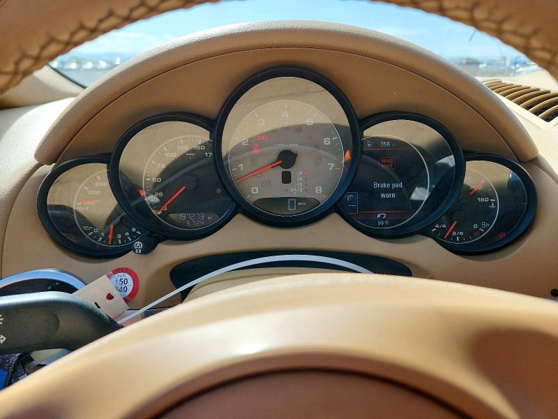 2012 Porsche Cayenne VIN WP1AB2A25CLA44233 COPART salvage auction — FRONT END, Co - Public - Salvage Title, sold $950 on 2026-07-28 (photo 9)