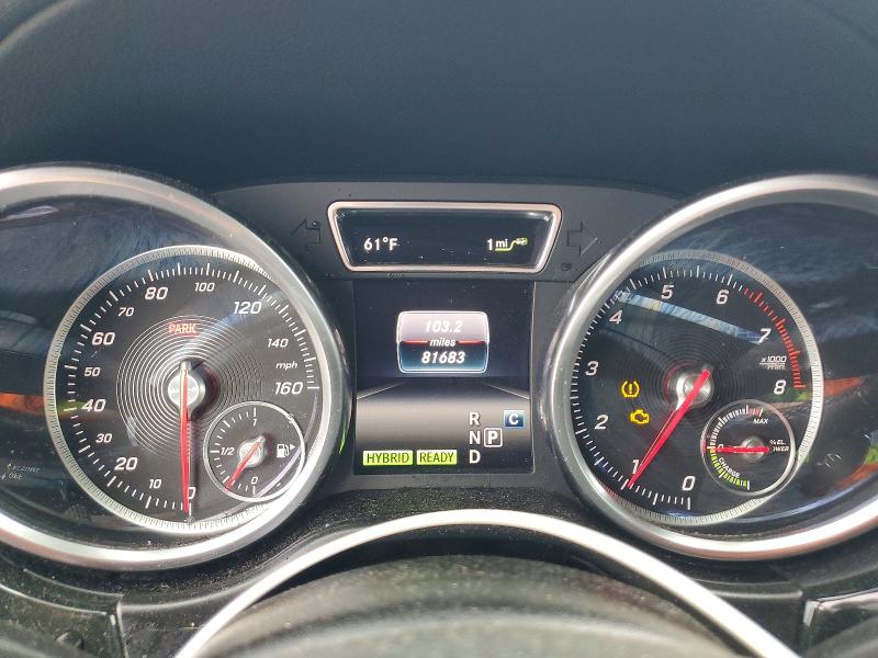 2018 Mercedes-benz Gle VIN 4JGDA6DB7JB017604 COPART salvage auction — FRONT END, Sc - Cert Of Title-Salvage, sold $7,700 on 2026-07-29 (photo 9)