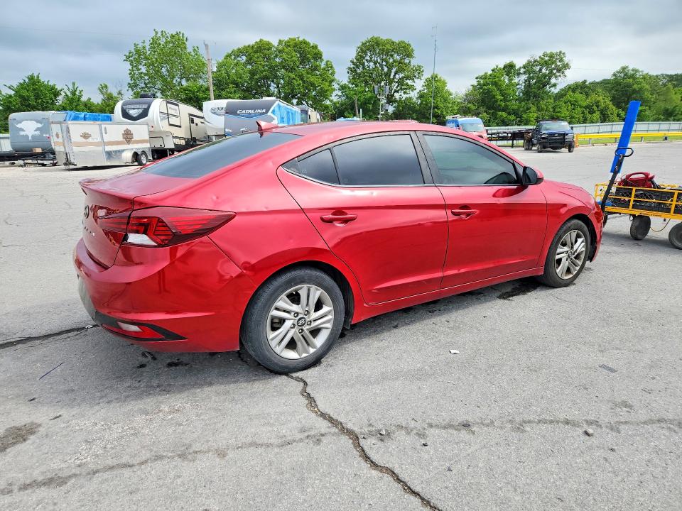 2019 Hyundai VIN KMHD84LF6KU741696 COPART salvage auction — HAIL, Mo - Salvage Certificate Of Title, sold $1,600 on 2026-07-20 (photo 3)