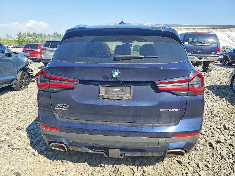 2022 BMW X3 VIN 5UX53DP04N9M86694 COPART salvage auction — SIDE, Nj - Cert Of Title-Salvage, sold $20,700 on 2026-07-20 (photo 6)
