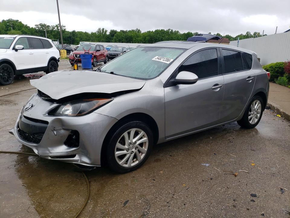 2012 Mazda 3 VIN JM1BL1M71C1678820 COPART salvage auction — FRONT END, In - Certificate Of Title, sold $125 on 2026-07-30 (photo 1)