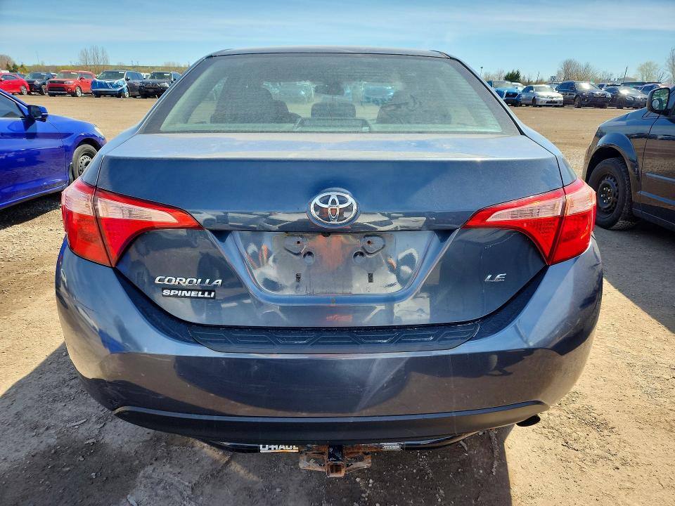 2017 Toyota Corolla VIN 2T1BURHEXHC859941 COPART salvage auction — FRONT END, ON - PERMIT NO BRAND - UNFIT, sold $4,500 on 2026-07-23 (photo 6)