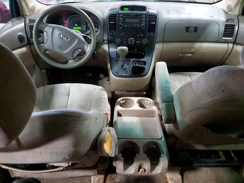 2007 Kia SEDONA VIN KNDMB233376179493 COPART salvage auction — FRONT END, Mn - Cert Of Title-Prior Salvage, sold $625 on 2026-07-14 (photo 8)