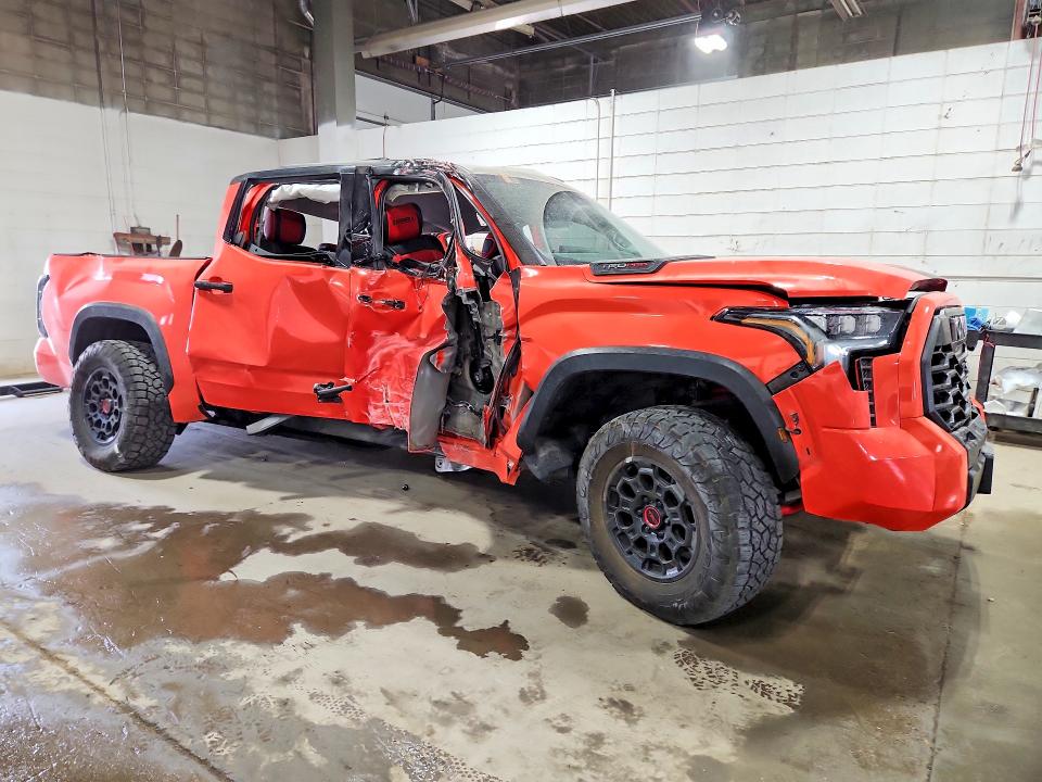 2022 Toyota Tundra VIN 5TFPC5DB0NX003199 COPART salvage auction — ALL OVER, Mn - Cert Of Title-Salvage, sold $15,400 on 2026-07-14 (photo 4)