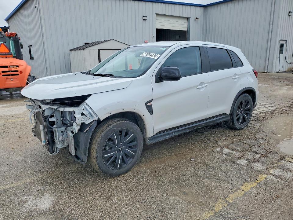 2022 Mitsubishi Outlander VIN JA4APUAU7NU016862 COPART salvage auction — FRONT END, Id - Salvage Certificate Of Title, sold $1,000 on 2026-07-09 (photo 1)