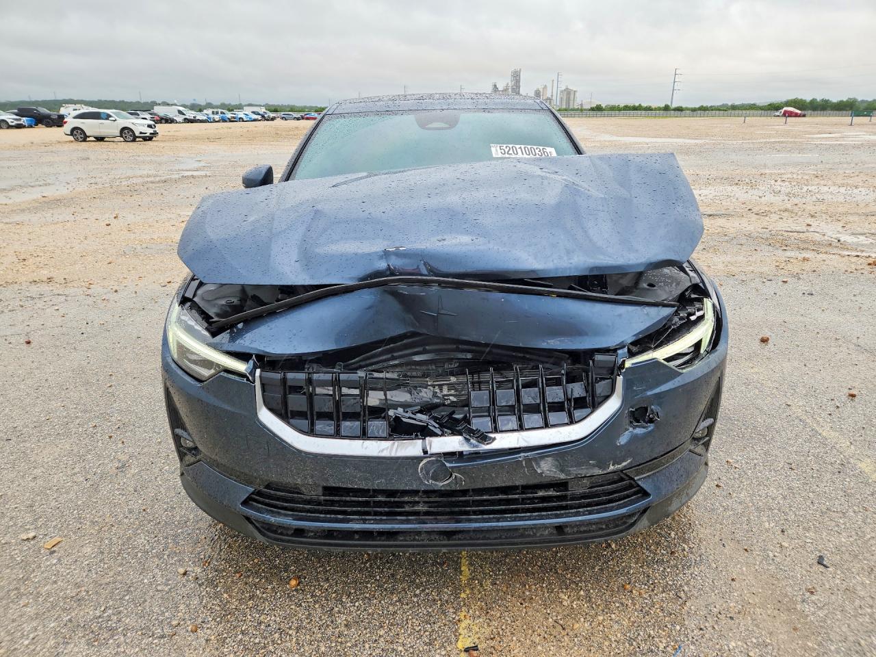2022 Polestar 2 VIN LPSED3KA8NL053643 COPART salvage auction — Front End, TX - SALVAGE VEHICLE TITLE, sold $5,700 on 2026-06-25 (photo 5)