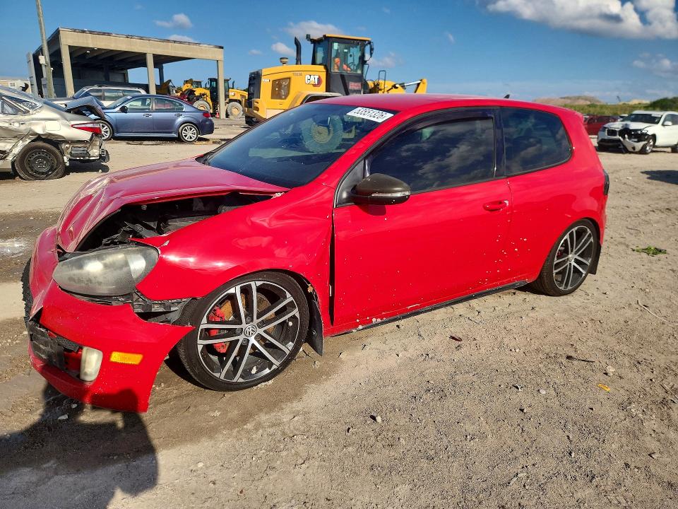 2012 Volkswagen Gti VIN WVWEV7AJ0CW015218 COPART salvage auction — FRONT END, Ga - Cert Of Title-Rebuilt, sold $900 on 2026-07-02 (photo 1)