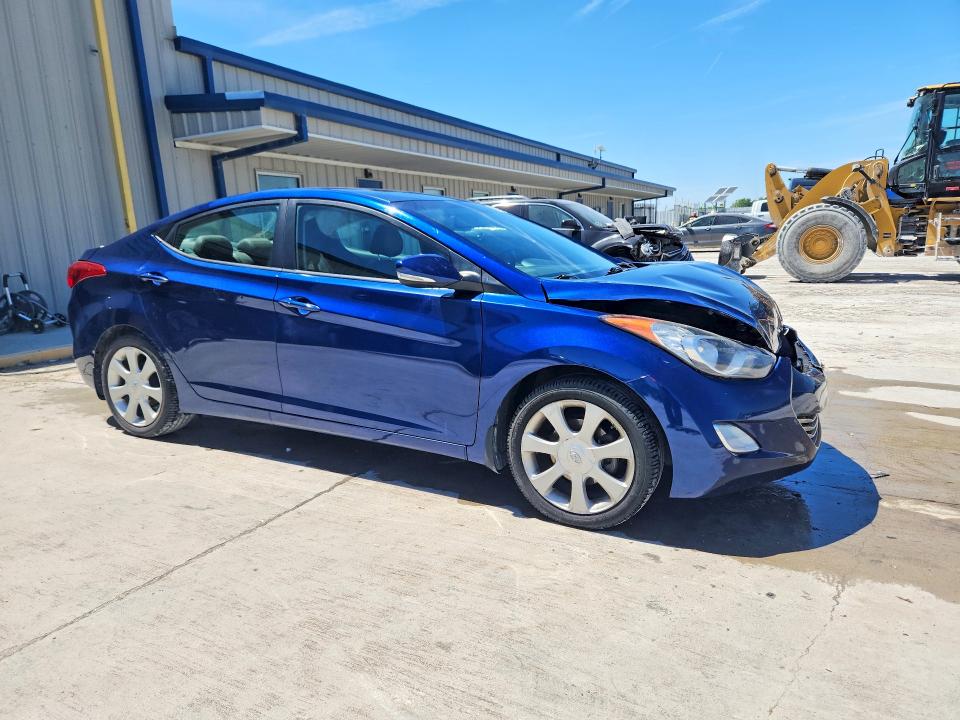 2013 Hyundai VIN KMHDH4AE5DU633969 COPART salvage auction — FRONT END, Il - Salvage Certificate, sold $1,000 on 2026-07-06 (photo 4)