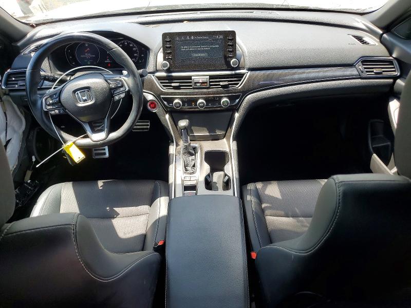 2022 Honda Accord VIN 1HGCV1F31NA023683 COPART salvage auction — FRONT END, Ca - Salvage Certificate, sold $7,700 on 2026-07-02 (photo 8)