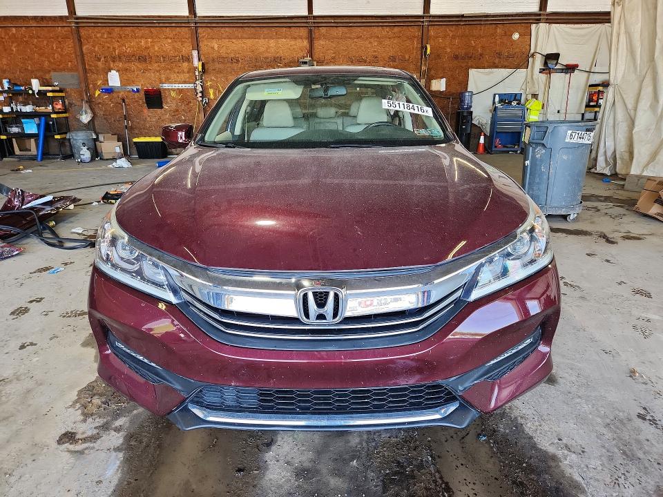 2017 Honda Accord VIN 1HGCR2F80HA105575 COPART salvage auction — SIDE, Pa - Certificate Of Salvage, sold $4,100 on 2026-07-02 (photo 5)