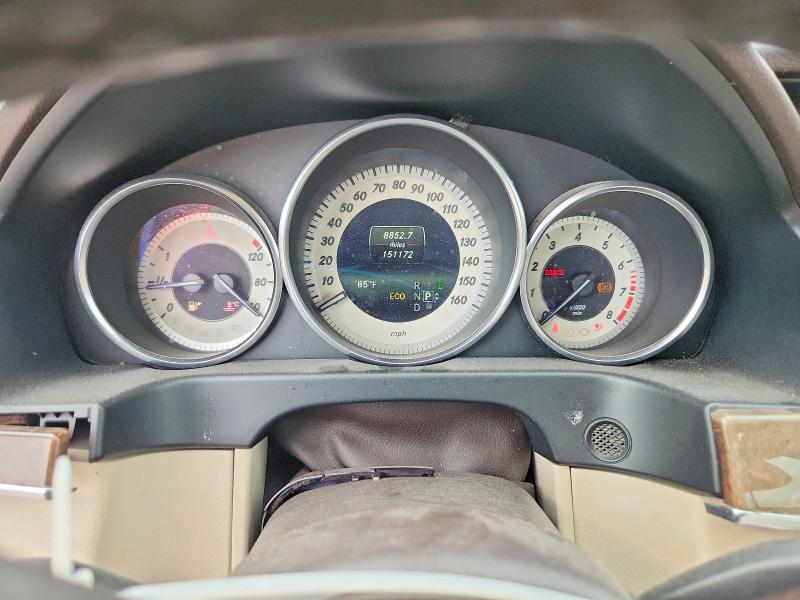 2014 Mercedes-benz E-class VIN WDDHF5KB9EB022559 COPART salvage auction — FRONT END, Nc - Certificate Of Title (P), sold $2,700 on 2026-07-09 (photo 9)