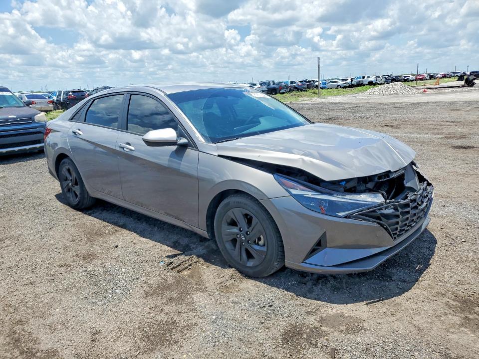 2022 Hyundai Elantra VIN KMHLM4AG2NU297014 COPART salvage auction — FRONT END, Fl - Cert Of Title Slvg Rebuildable, sold $3,900 on 2026-07-13 (photo 4)
