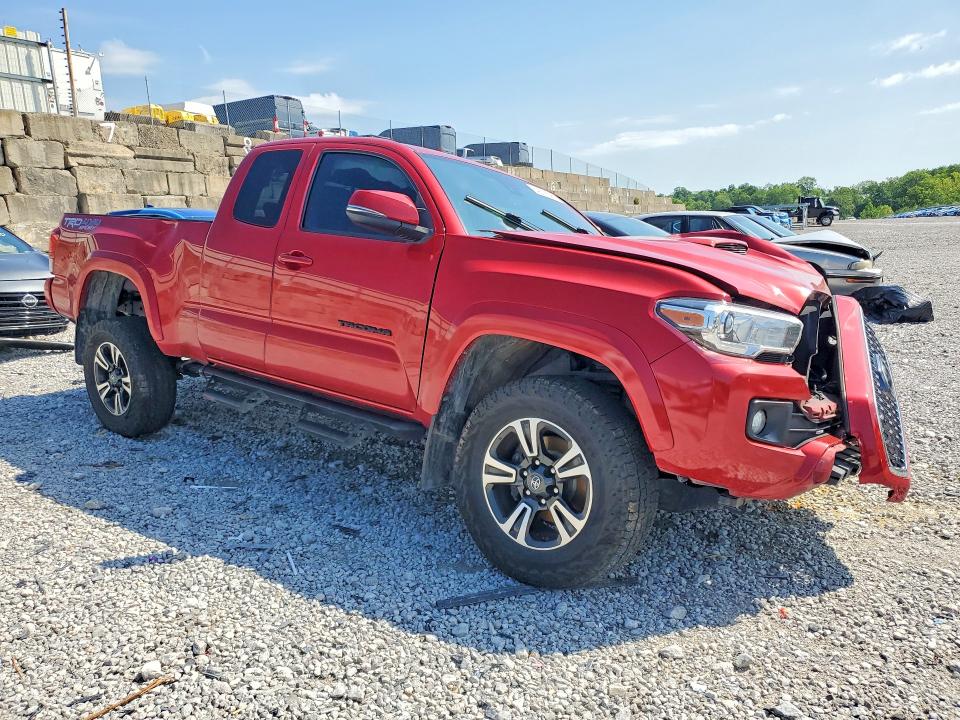 2019 Toyota Tacoma VIN 5TFSZ5AN8KX211365 COPART salvage auction — FRONT END, Ky - Cert Of Title-Salvage, sold $6,400 on 2026-07-10 (photo 4)