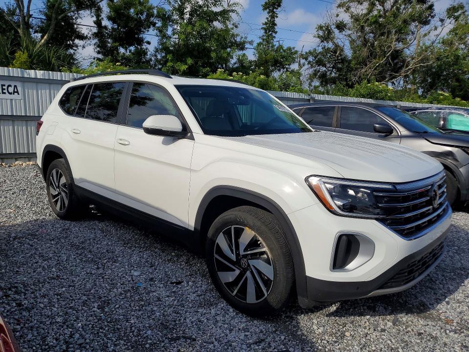 2024 Volkswagen Atlas VIN 1V2JR2CAXRC595170 COPART salvage auction — REAR END, Fl - Certificate Of Destruction, sold $6,200 on 2026-07-28 (photo 4)
