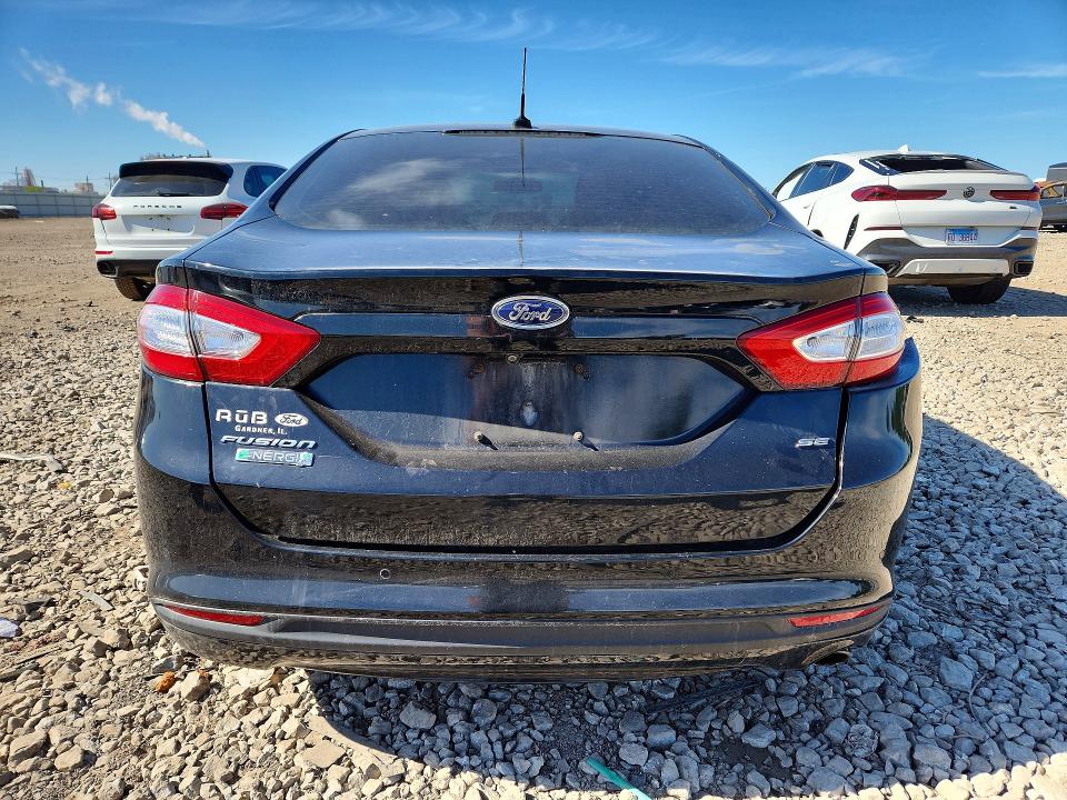 2016 Ford Fusion VIN 3FA6P0PU1GR373241 COPART salvage auction — HAIL, Il - Salvage Certificate, sold $425 on 2026-07-03 (photo 6)
