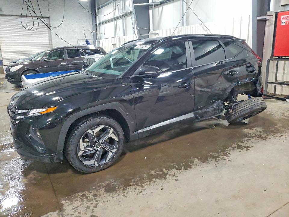 2022 Hyundai Tucson VIN KM8JFCA18NU017278 COPART salvage auction — REAR END, Tx - Certificate Of Title, sold $8,600 on 2026-07-14 (photo 1)