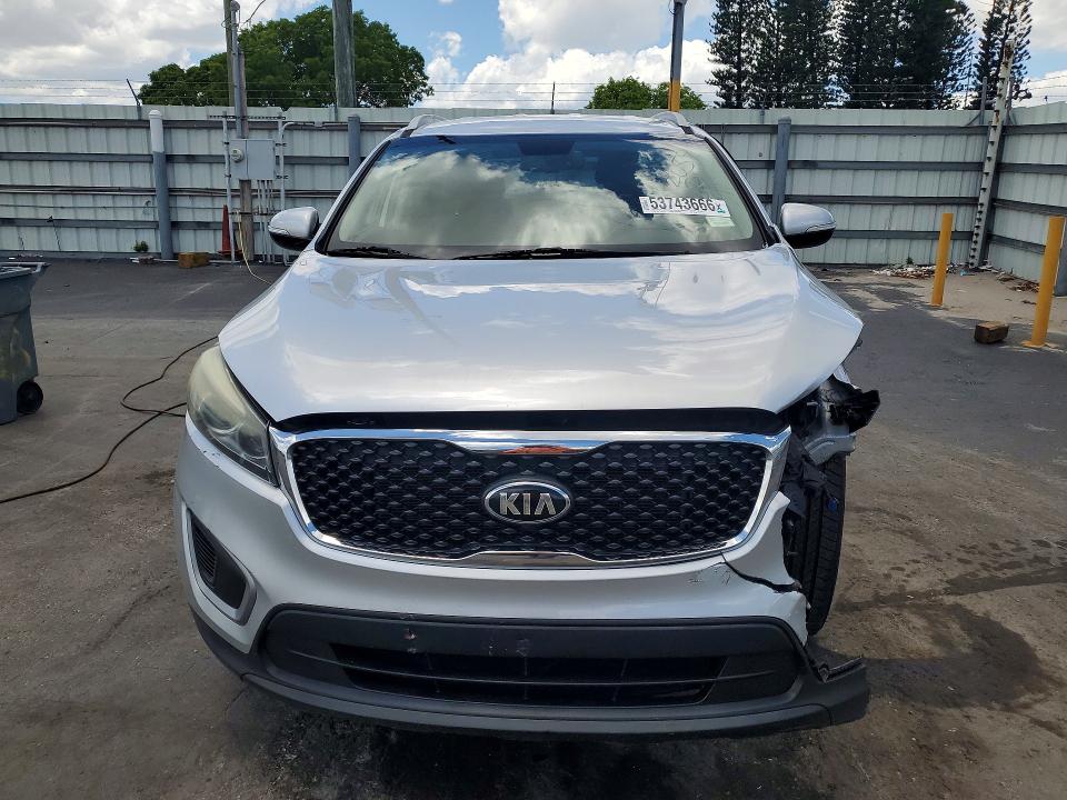 2017 Kia VIN 5XYPG4A39HG272059 COPART salvage auction — FRONT END, Fl - Cert Of Title Slvg Rebuildable, sold $1,750 on 2026-07-06 (photo 5)