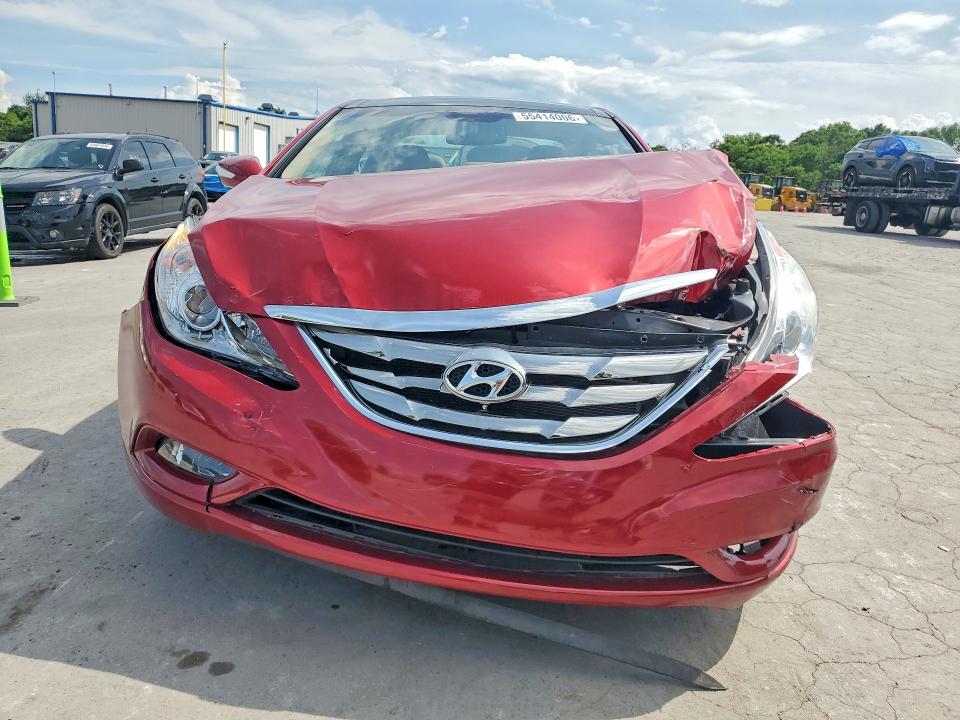 2012 Hyundai VIN 5NPEC4AC4CH437018 COPART salvage auction — FRONT END, Tn - Salvage Certificate, sold $1,200 on 2026-07-08 (photo 5)