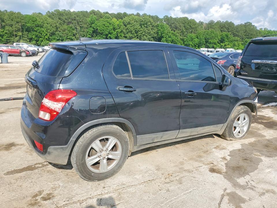 2020 Chevrolet Trax VIN KL7CJKSB7LB328252 COPART salvage auction — FRONT END, MS - CERTIFICATE OF TITLE, sold $1,400 on 2026-07-14 (photo 3)