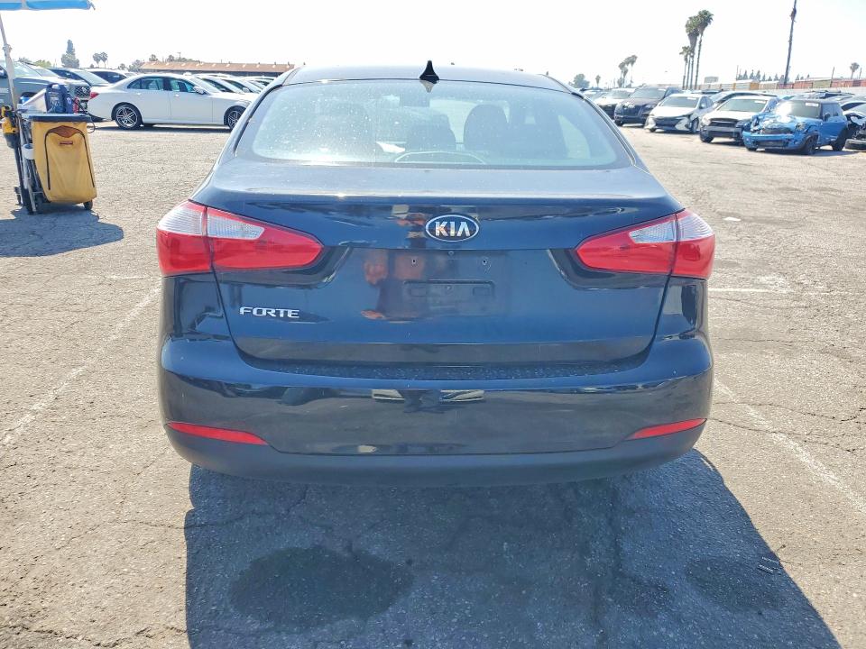 2016 Kia Forte VIN KNAFX4A62G5598067 COPART salvage auction — FRONT END, Ca - Salvage Certificate, sold $1,100 on 2026-07-24 (photo 6)