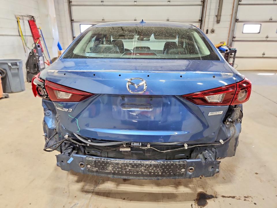 2018 Mazda VIN 3MZBN1V38JM189222 COPART salvage auction — REAR END, Mn - Cert Of Title-Salvage, sold $4,650 on 2026-07-02 (photo 6)