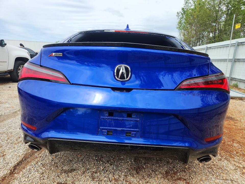2024 Acura Integra VIN 19UDE4H35RA013134 COPART salvage auction — HAIL, Mo - Salvage Certificate Of Title, sold $12,400 on 2026-07-28 (photo 6)