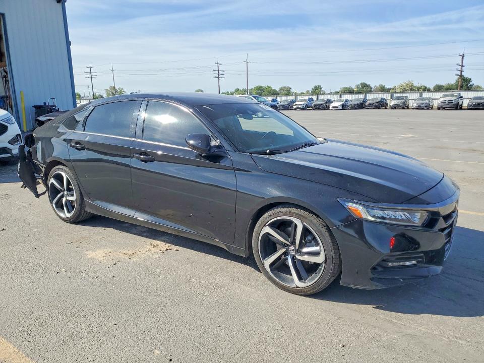 2019 Honda Accord VIN 1HGCV1F39KA148247 COPART salvage auction — REAR END, ID - SALVAGE CERTIFICATE OF TITLE, sold $6,100 on 2026-07-02 (photo 4)