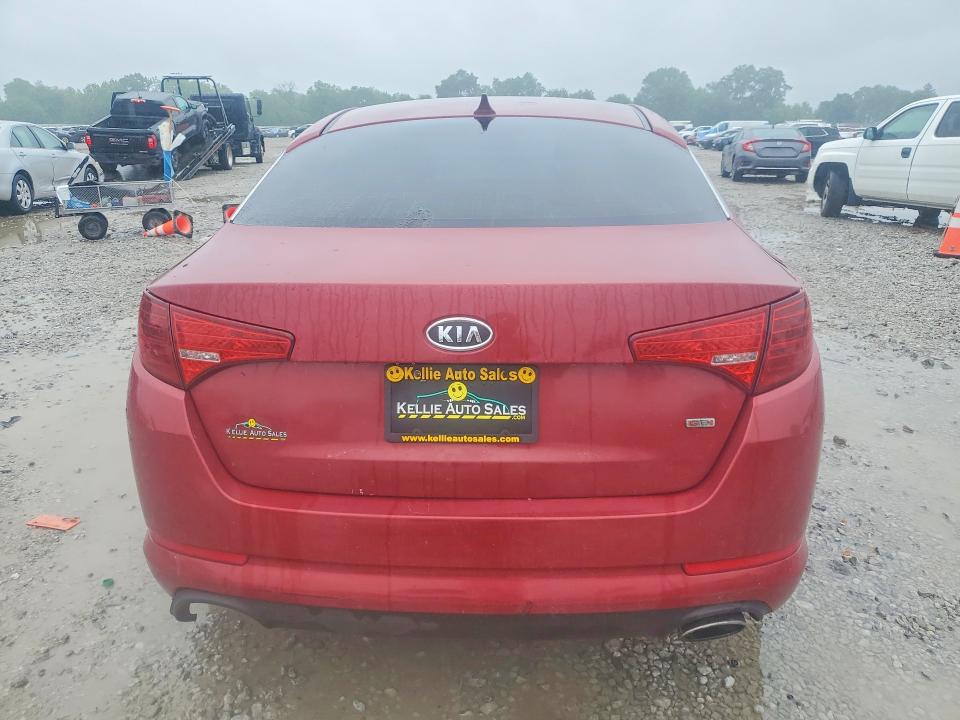 2011 Kia Optima VIN KNAGM4A7XB5085647 COPART salvage auction — MECHANICAL, Oh - Certificate Of Title, sold $650 on 2026-07-02 (photo 6)