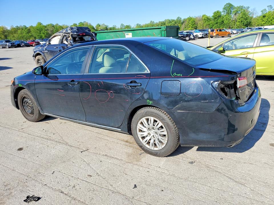 2012 Toyota Camry VIN 4T1BF1FK0CU195841 COPART salvage auction — REAR END, Pa - Certificate Of Salvage, sold $2,450 on 2026-07-02 (photo 2)