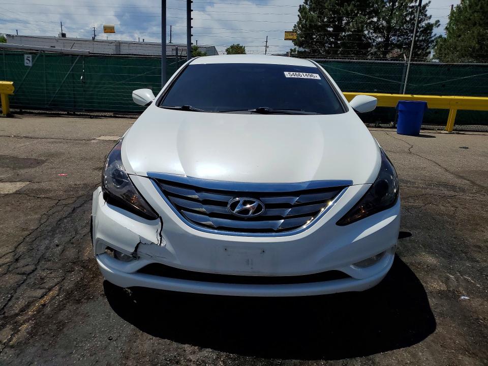2012 Hyundai Sonata VIN 5NPEC4AC6CH313090 COPART salvage auction — FRONT END, CO - PUBLIC - SALVAGE TITLE, sold $2,050 on 2026-07-14 (photo 5)