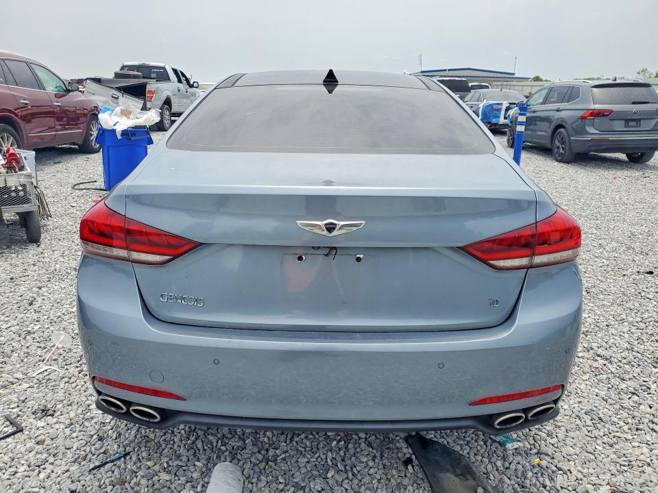 2015 Hyundai Genesis VIN KMHGN4JF7FU054550 COPART salvage auction — Burn Engine, Tx - Salvage Vehicle Title, sold $800 on 2026-07-13 (photo 6)