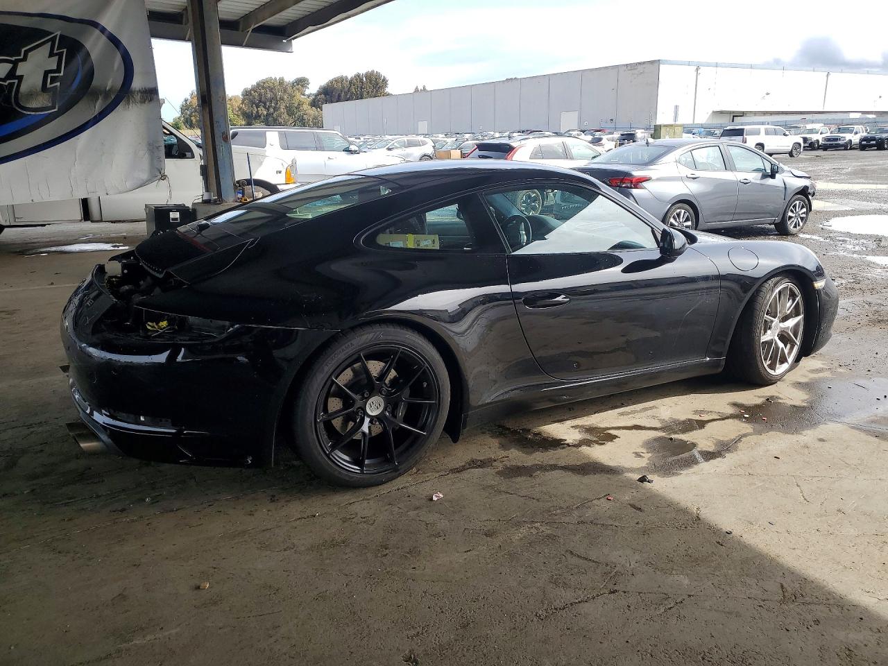 2017 Porsche 911 VIN WP0AA2A91HS108315 COPART salvage auction — Rear End, CA - SALVAGE CERTIFICATE, sold $29,250 on 2026-08-05 (photo 3)