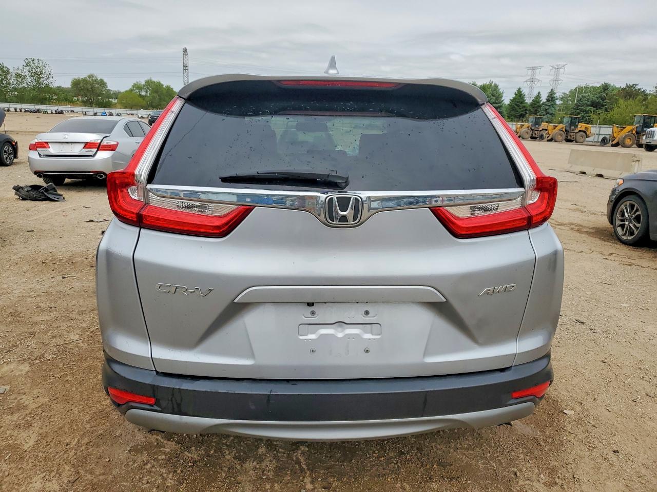 2019 Honda CR-V VIN 5J6RW2H89KL030685 COPART salvage auction — Front End, IL - SALVAGE CERTIFICATE, sold $4,300 on 2026-07-02 (photo 6)