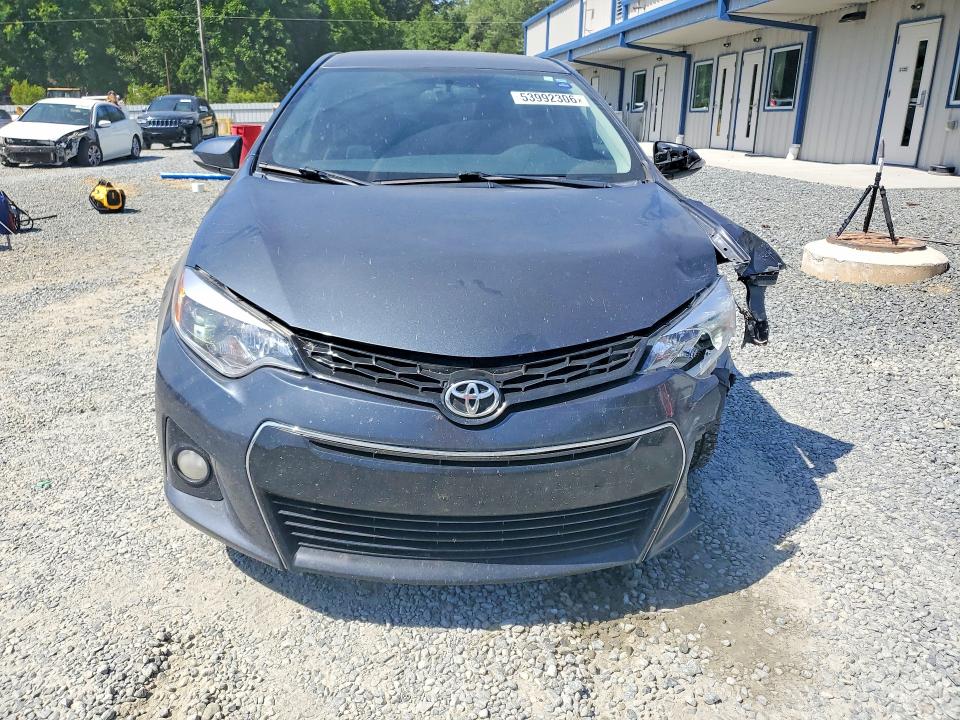 2015 Toyota Corolla VIN 5YFBURHE6FP313344 COPART salvage auction — FRONT END, Nc - Salvage Certificate Of Title, sold $3,200 on 2026-07-09 (photo 5)