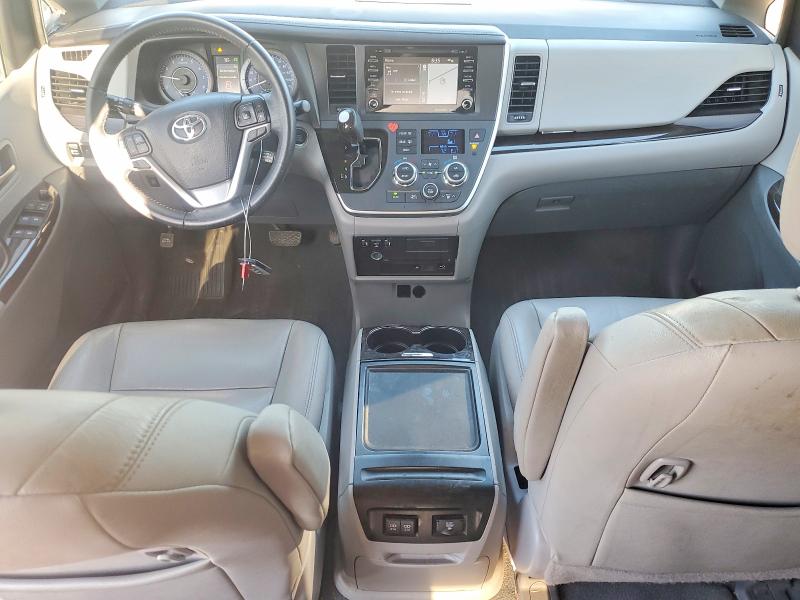 2020 Toyota Sienna VIN 5TDYZ3DC0LS072641 COPART salvage auction — REAR END, Tx - Salvage Vehicle Title, sold $70 on 2026-07-30 (photo 8)