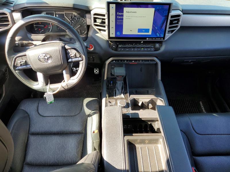 2023 Toyota Tundra VIN 5TFJA5DA1PX091248 COPART salvage auction — FRONT END, Ca - Salvage Certificate, sold $19,400 on 2026-07-07 (photo 8)