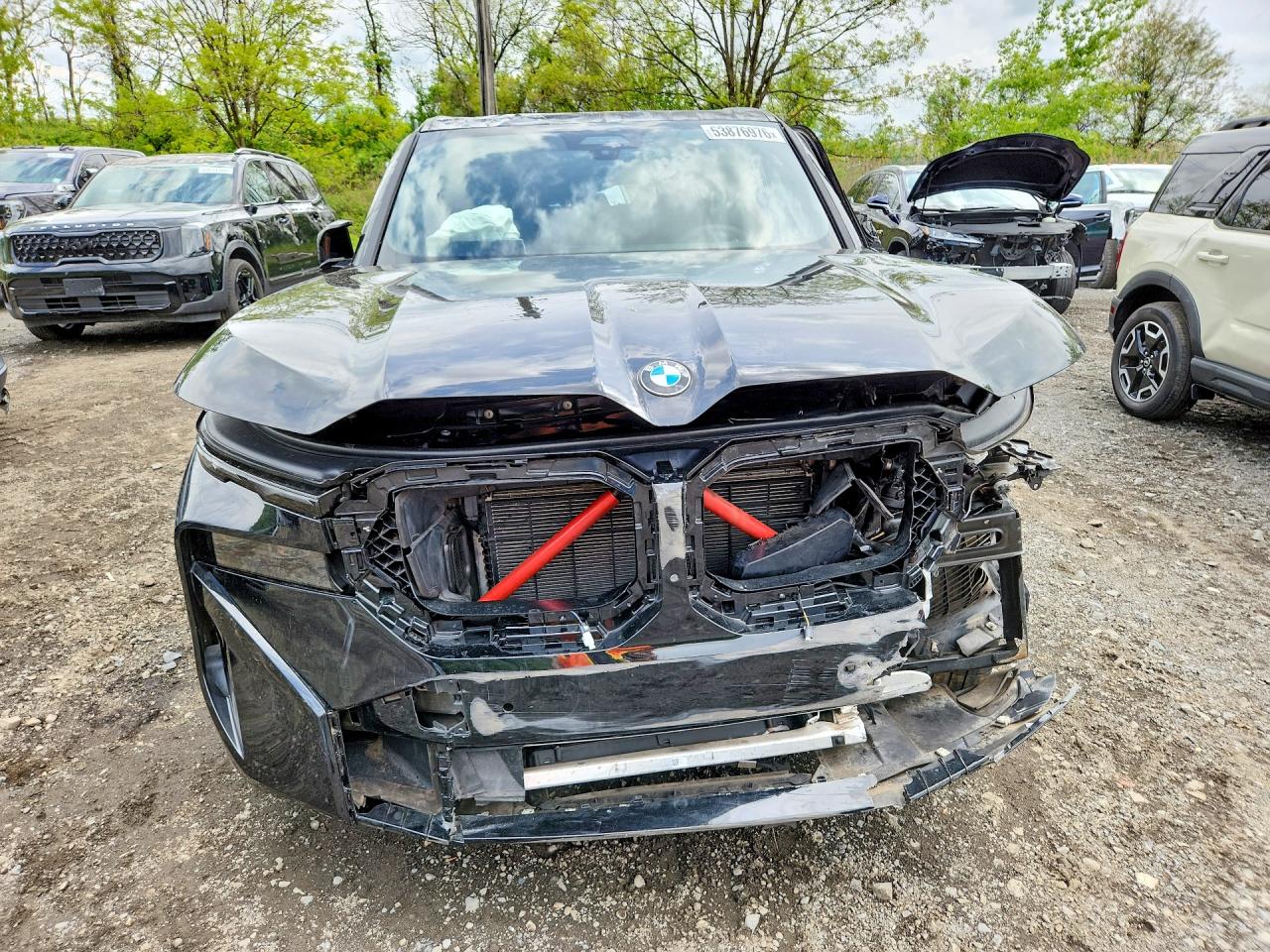 2025 BMW XM VIN 5YM23CS03S9Z60059 COPART salvage auction — Rollover, NJ - CERT OF TITLE-SALVAGE, sold $25,500 on 2026-07-10 (photo 5)