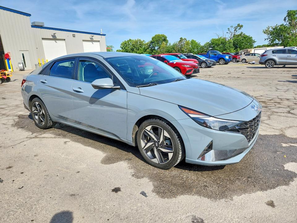 2021 Hyundai VIN KMHLP4AGXMU170940 COPART salvage auction — HAIL, Mo - Certificate Of Title, sold $2,100 on 2026-07-21 (photo 4)