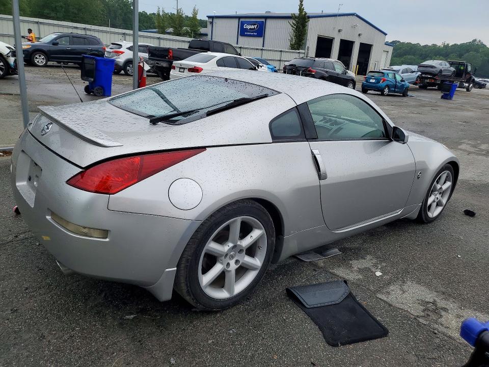 2003 Nissan 350z VIN JN1AZ34D43T110371 COPART salvage auction — FRONT END, Ga - Cert Of Title-Salvage, sold $1,350 on 2026-07-23 (photo 3)